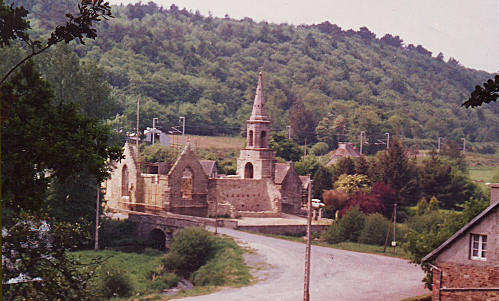 Travaux en 1989 - Photo Arlette Le Cocq
