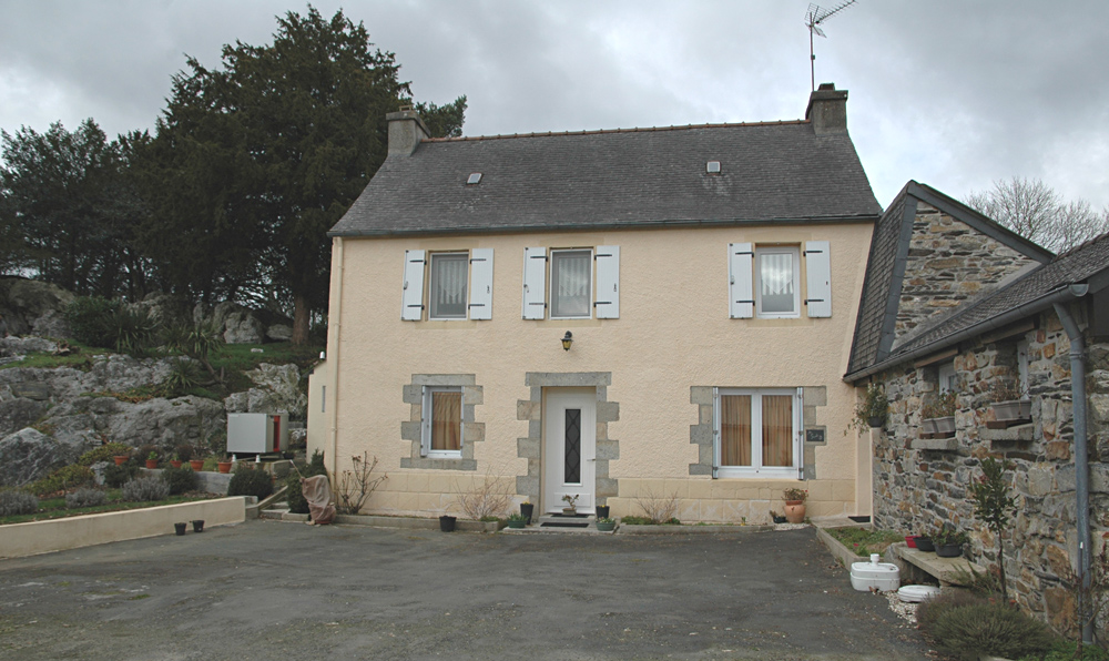 La Roche-Plate - la maison - Ph. A. Croguennec le 26/2/2023