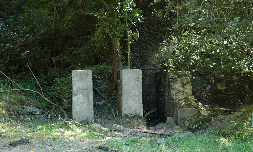 La Roche-Plate - ruines de l'usine électrique - Ph. A. Croguennec le 27/8/2021