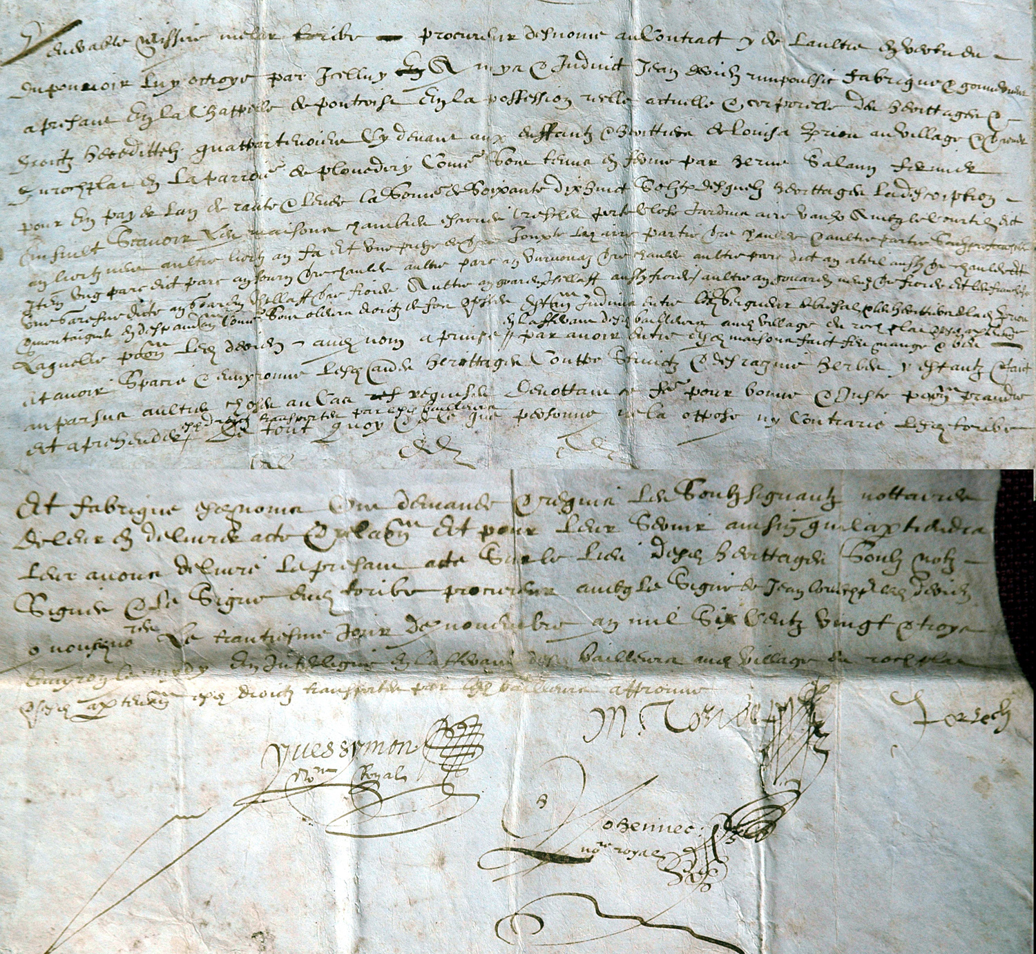 Donation de La Roche-Plate (2ème partie)