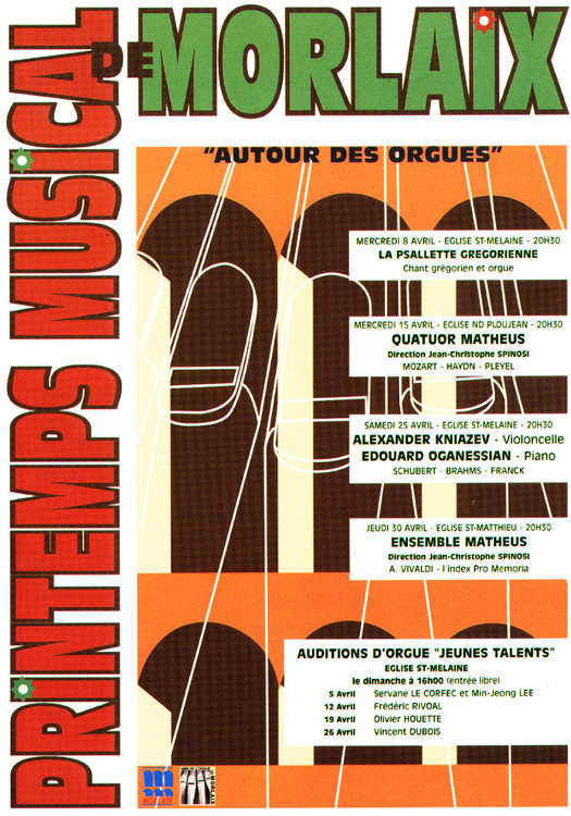 Printemps musical de Morlaix en 1998
