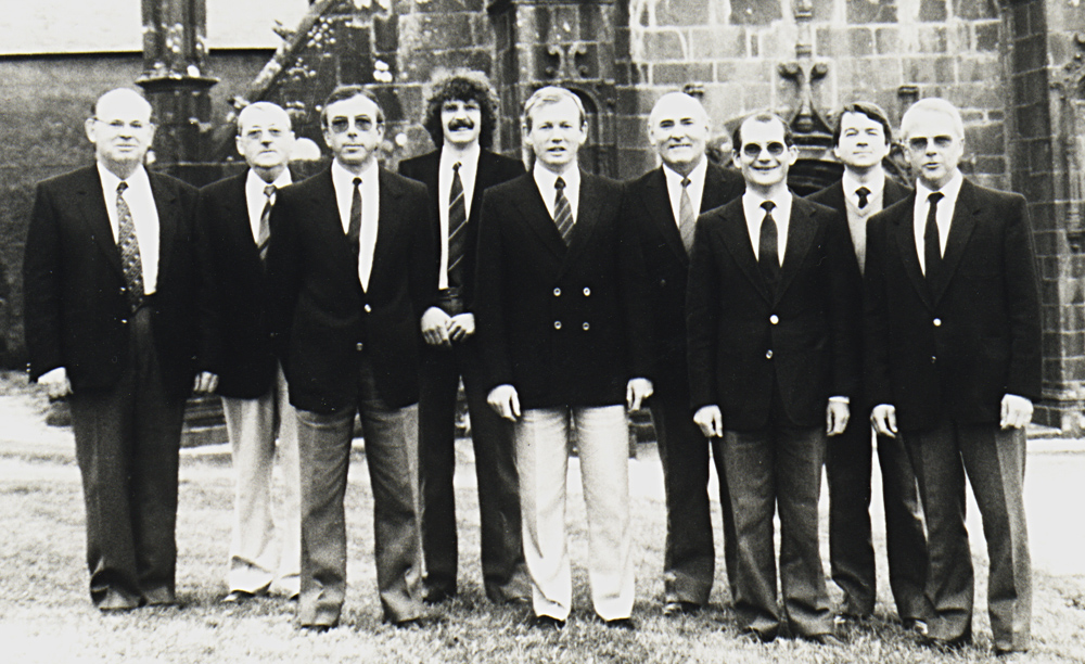 Le groupe en 1988 à Rumengol